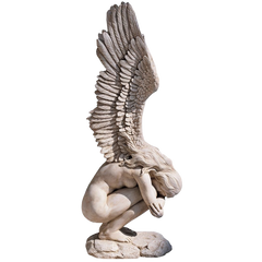 Design Toscano Remembrance and Redemption Angel Sculpture - Medium